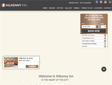 Tablet Screenshot of kilkennyinn.com